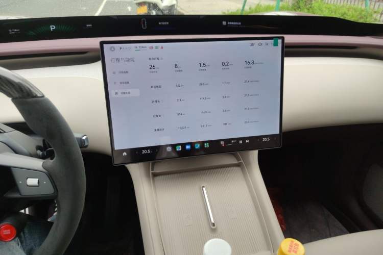 Used Xiaomi Auto YU7 2025 Ultra-Long Range High-Performance All-Wheel-Drive Max Edition Audio And AC Panel