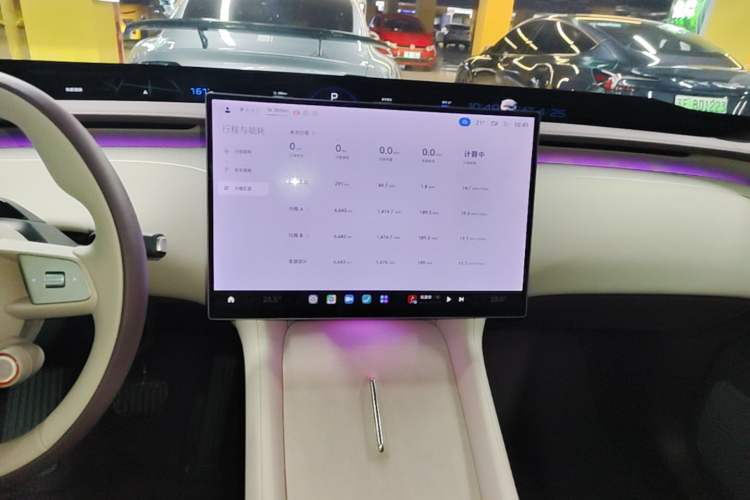 Used Xiaomi Auto YU7 2025 Ultra-Long Range High-Performance All-Wheel-Drive Max Edition Audio And AC Panel