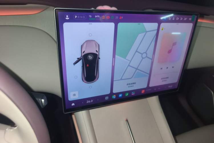 Used Xiaomi Auto YU7 2025 Ultra-Long Range High-Performance All-Wheel-Drive Max Edition Audio And AC Panel