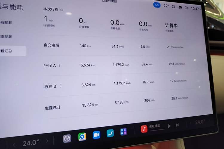 Used Xiaomi Auto YU7 2025 Ultra-Long Range High-Performance All-Wheel-Drive Max Edition Instrument Cluster
