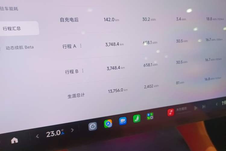 Used Xiaomi Auto YU7 2025 Ultra-Long Range Rear-Wheel Drive Version Instrument Cluster