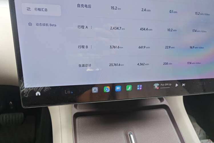 Used Xiaomi Auto YU7 2025 Ultra-Long Range Rear-Wheel Drive Version Odometer Close Up