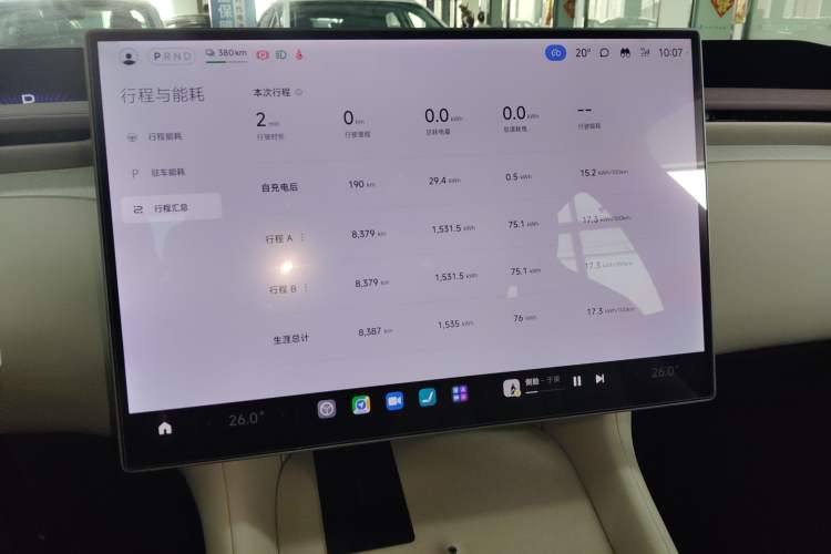 Used Xiaomi Auto YU7 2025 Ultra-Long Range High-Performance All-Wheel-Drive Max Edition Audio And AC Panel