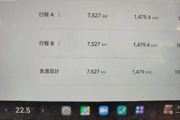 Used Xiaomi Auto YU7 2025 Ultra-Long Range High-Performance All-Wheel-Drive Max Edition Odometer Close Up