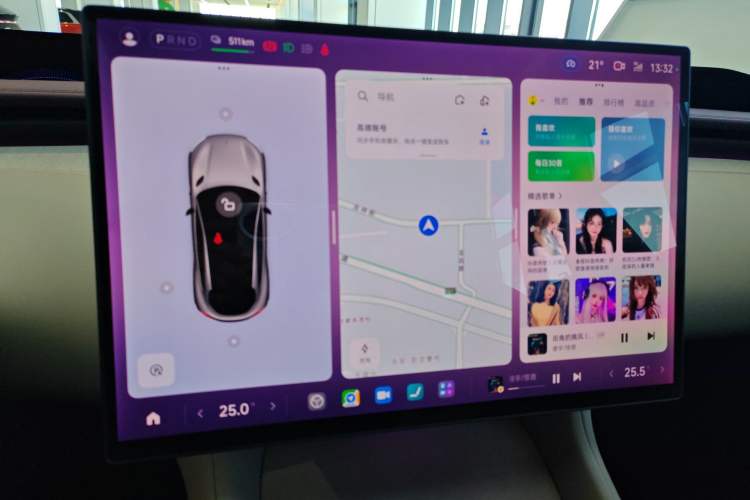Used Xiaomi Auto YU7 2025 Ultra-Long Range All-Wheel Drive Pro Version Audio And AC Panel