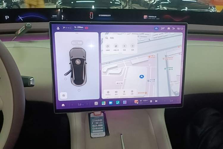 Used Xiaomi Auto YU7 2025 Ultra-Long Range All-Wheel Drive Pro Version Audio And AC Panel