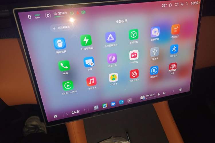 Used Xiaomi Auto YU7 2025 Ultra-Long Range High-Performance All-Wheel-Drive Max Edition Audio And AC Panel