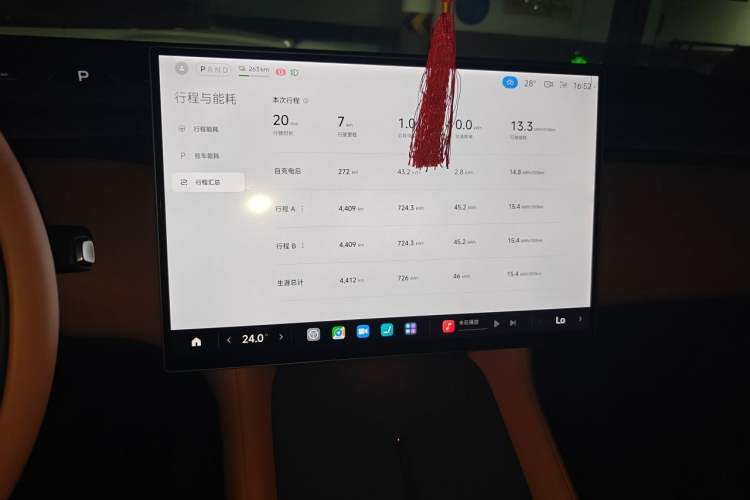 Used Xiaomi Auto YU7 2025 Ultra-Long Range High-Performance All-Wheel-Drive Max Edition Audio And AC Panel