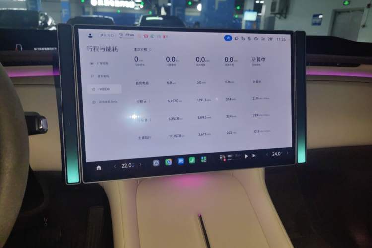 Used Xiaomi Auto YU7 2025 Ultra-Long Range High-Performance All-Wheel-Drive Max Edition Audio And AC Panel