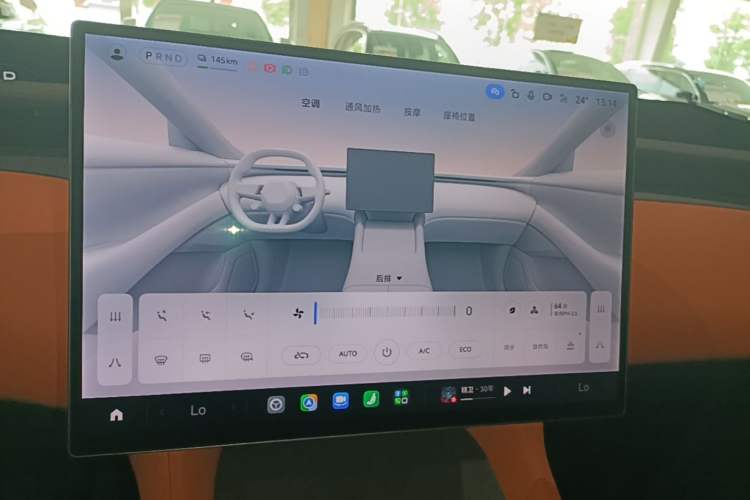 Used Xiaomi Auto YU7 2025 Ultra-Long Range All-Wheel Drive Pro Version Audio And AC Panel