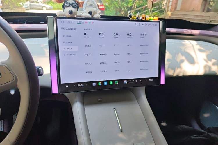 Used Xiaomi Auto YU7 2025 Ultra-Long Range All-Wheel Drive Pro Version Audio And AC Panel