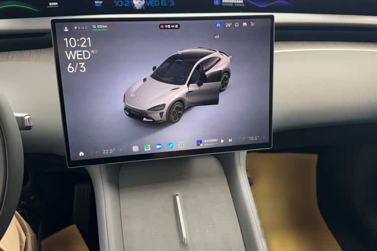 Used Xiaomi Auto YU7 2025 Ultra-Long Range Rear-Wheel Drive Version Audio And AC Panel