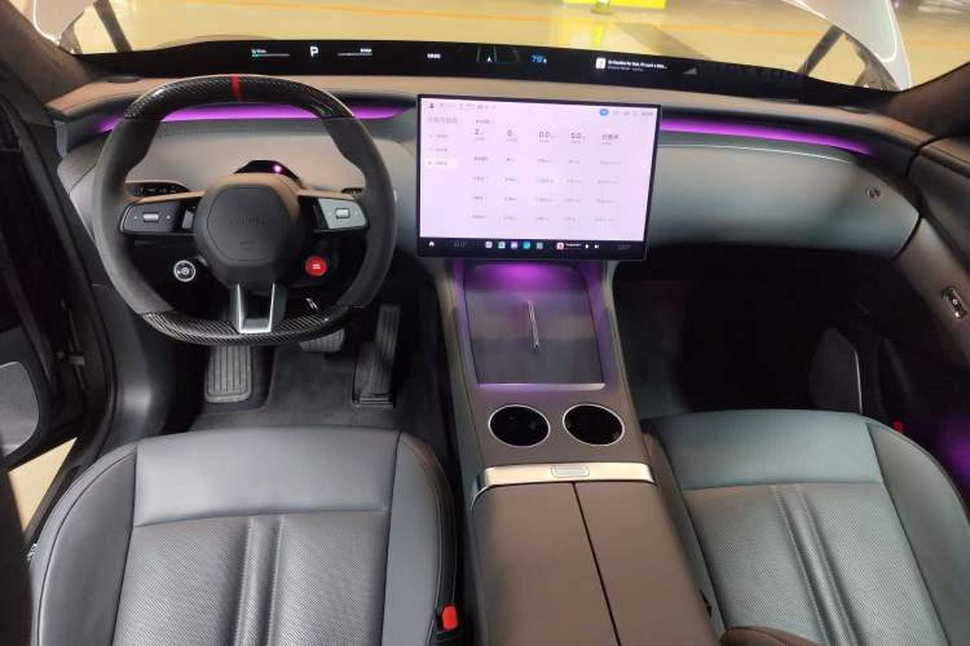 Used Xiaomi Auto YU7 2025 Ultra-Long Range High-Performance All-Wheel-Drive Max Edition Audio And AC Panel