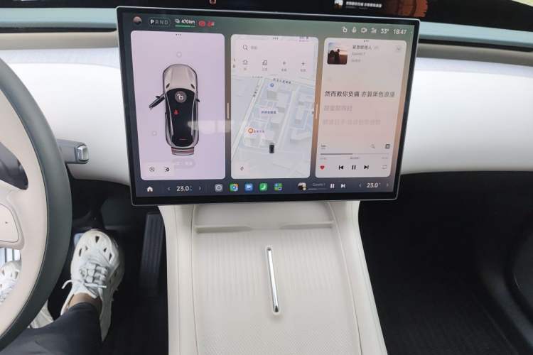 Used Xiaomi Auto YU7 2025 Ultra-Long Range Rear-Wheel Drive Version Audio And AC Panel
