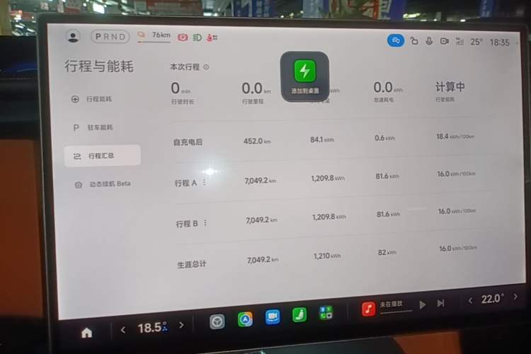 Used Xiaomi Auto YU7 2025 Ultra-Long Range Rear-Wheel Drive Version Instrument Cluster