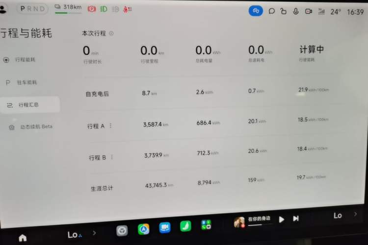 Used Xiaomi Auto YU7 2025 Ultra-Long Range High-Performance All-Wheel-Drive Max Edition Instrument Cluster