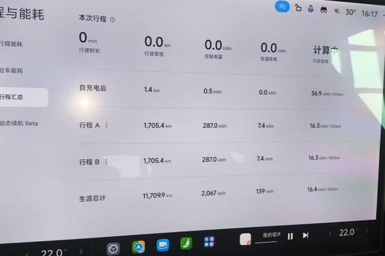 Used Xiaomi Auto YU7 2025 Ultra-Long Range Rear-Wheel Drive Version Instrument Cluster