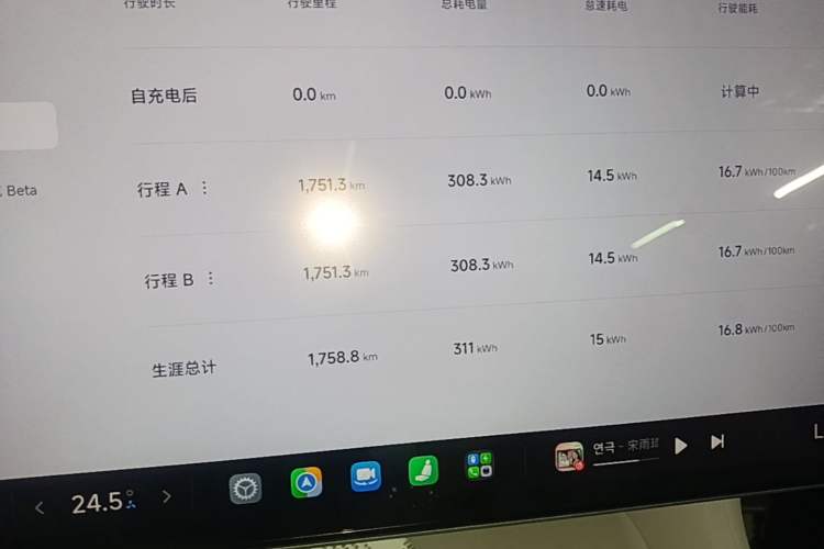 Used Xiaomi Auto YU7 2025 Ultra-Long Range Rear-Wheel Drive Version Instrument Cluster