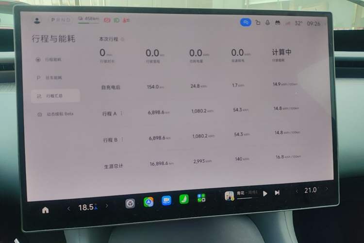 Used Xiaomi Auto YU7 2025 Ultra-Long Range Rear-Wheel Drive Version Instrument Cluster