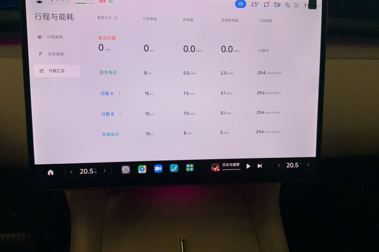 Used Xiaomi Auto YU7 2025 Ultra-Long Range Rear-Wheel Drive Version Odometer Close Up