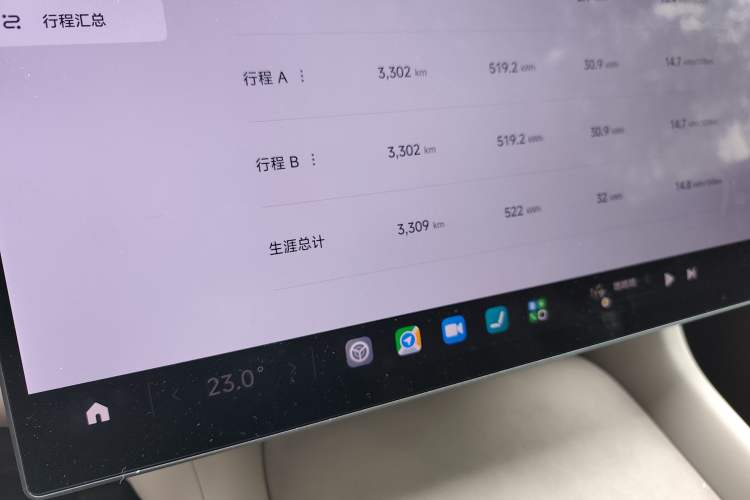Used Xiaomi Auto YU7 2025 Ultra-Long Range Rear-Wheel Drive Version Odometer Close Up