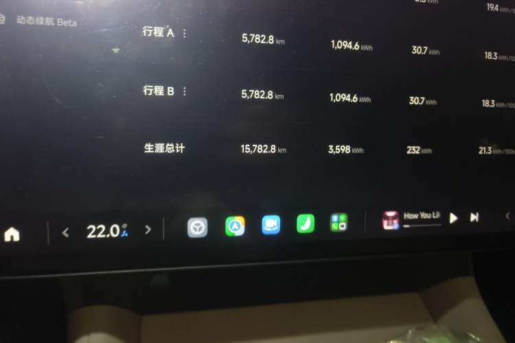 Used Xiaomi Auto YU7 2025 Ultra-Long Range All-Wheel Drive Pro Version Odometer Close Up