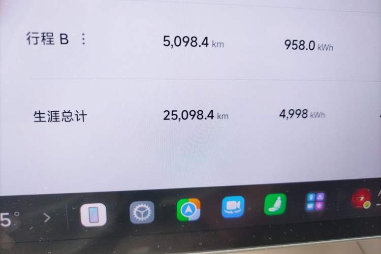 Used Xiaomi Auto YU7 2025 Ultra-Long Range All-Wheel Drive Pro Version Odometer Close Up