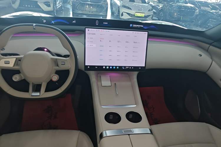 Used Xiaomi Auto YU7 2025 Ultra-Long Range All-Wheel Drive Pro Version Audio And AC Panel