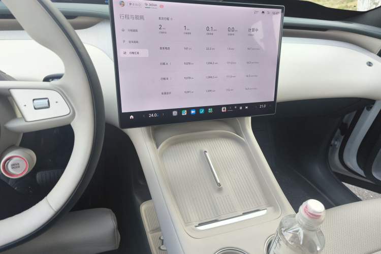Used Xiaomi Auto YU7 2025 Ultra-Long Range Rear-Wheel Drive Version Audio And AC Panel