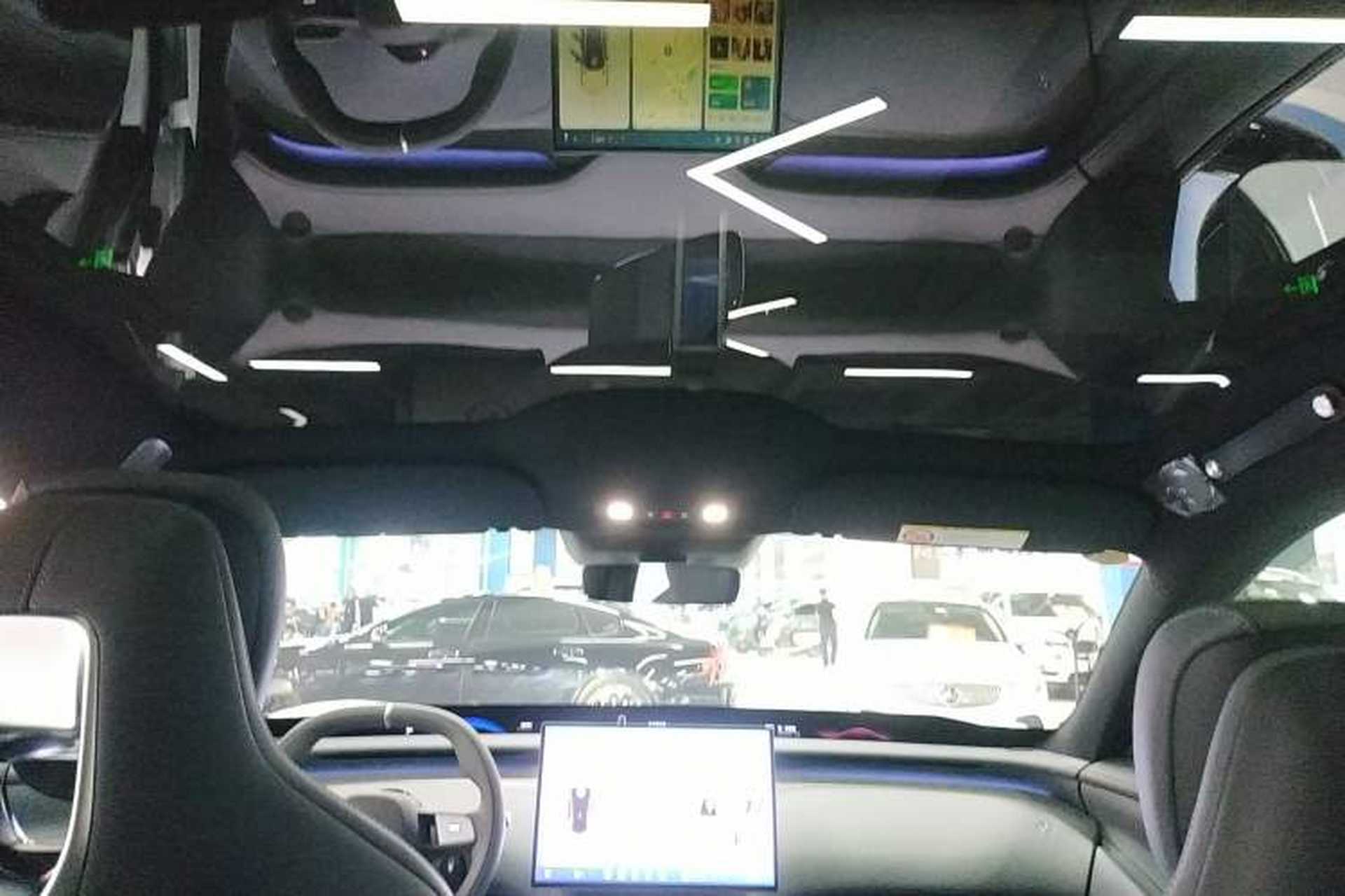 Used Xiaomi Auto YU7 2025 Ultra-Long Range Rear-Wheel Drive Version Headliner