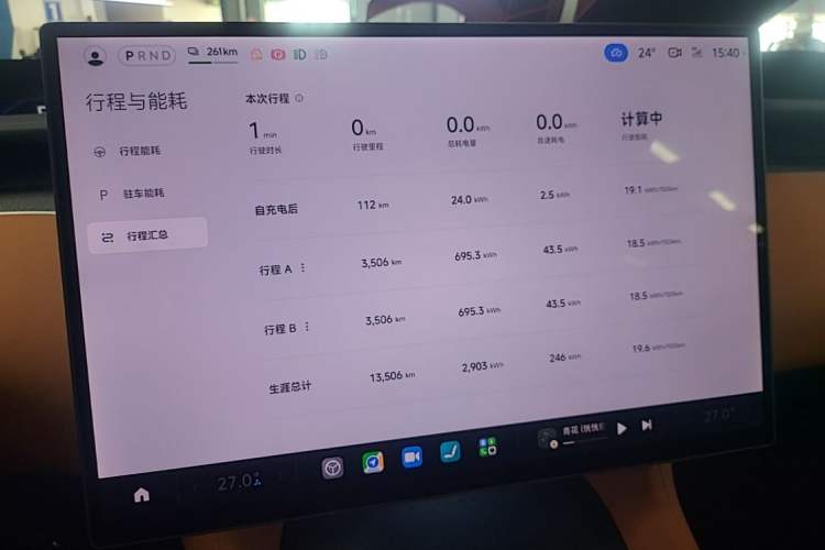 Used Xiaomi Auto YU7 2025 Ultra-Long Range High-Performance All-Wheel-Drive Max Edition Instrument Cluster