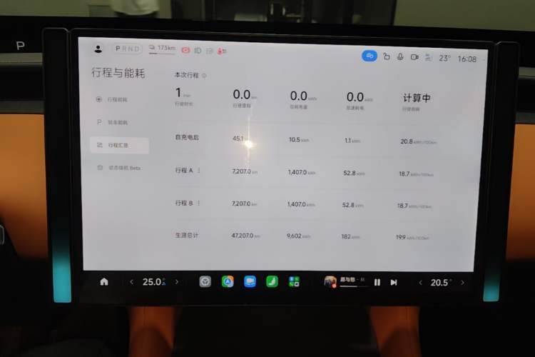 Used Xiaomi Auto YU7 2025 Ultra-Long Range High-Performance All-Wheel-Drive Max Edition Instrument Cluster