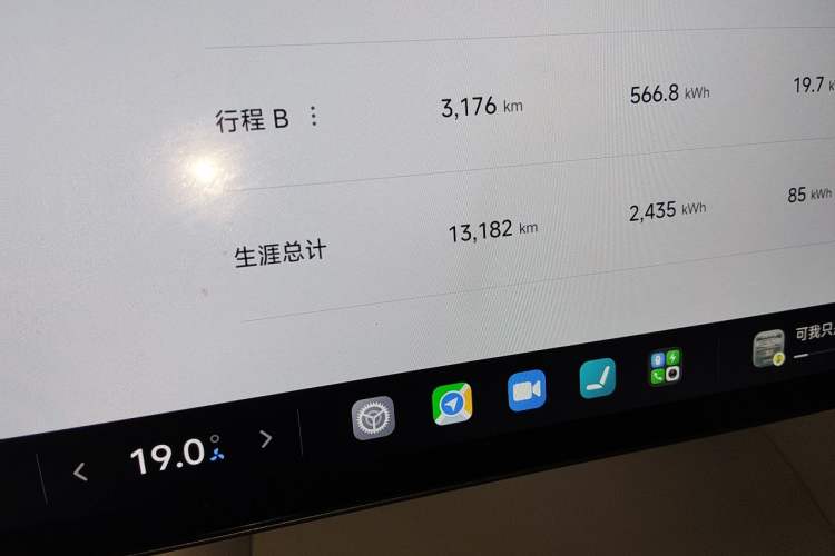 Used Xiaomi Auto YU7 2025 Ultra-Long Range All-Wheel Drive Pro Version Odometer Close Up
