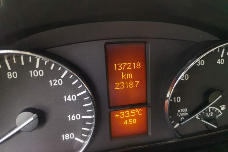 Used Xinkai Sprinter  Odometer Close Up