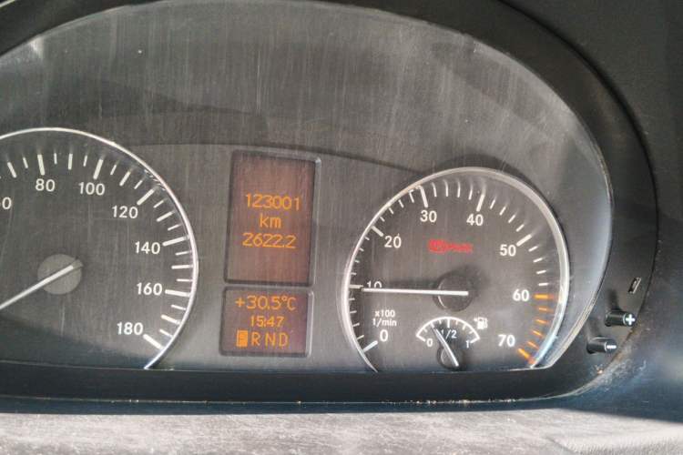 Used Xinkai Sprinter  Odometer Close Up