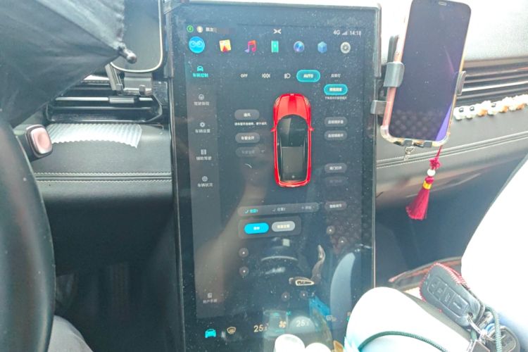 Used XPeng G3 2019 Enjoy Edition Audio And AC Panel