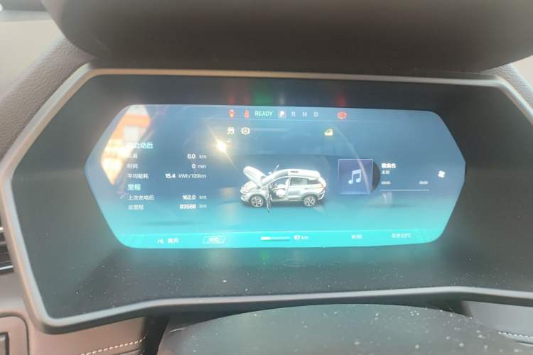 Used XPeng G3 2019 Deluxe Edition Instrument Cluster