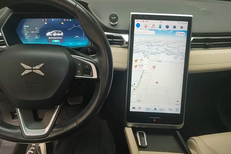 Used XPeng G3 2019 Smart Edition Audio And AC Panel