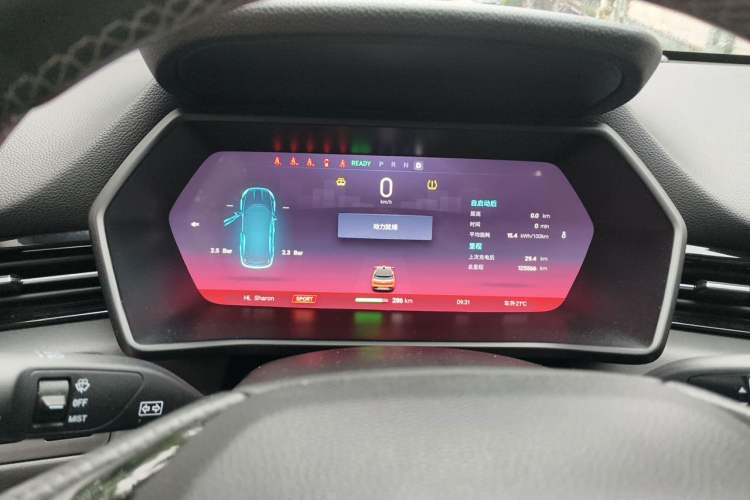 Used XPeng G3 2019 Deluxe Edition Instrument Cluster