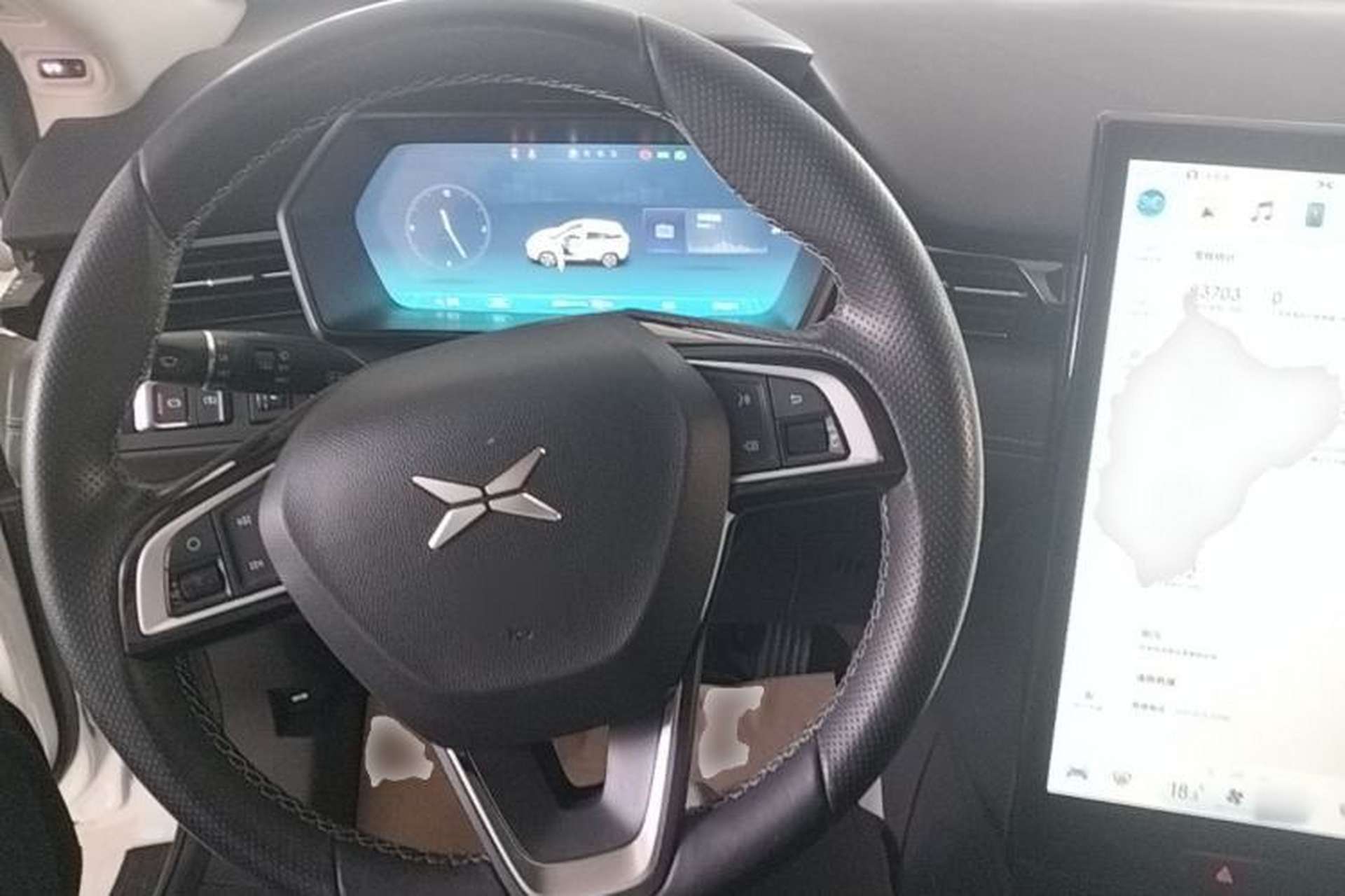 Used XPeng G3 2019 Smart Edition Steering Wheel