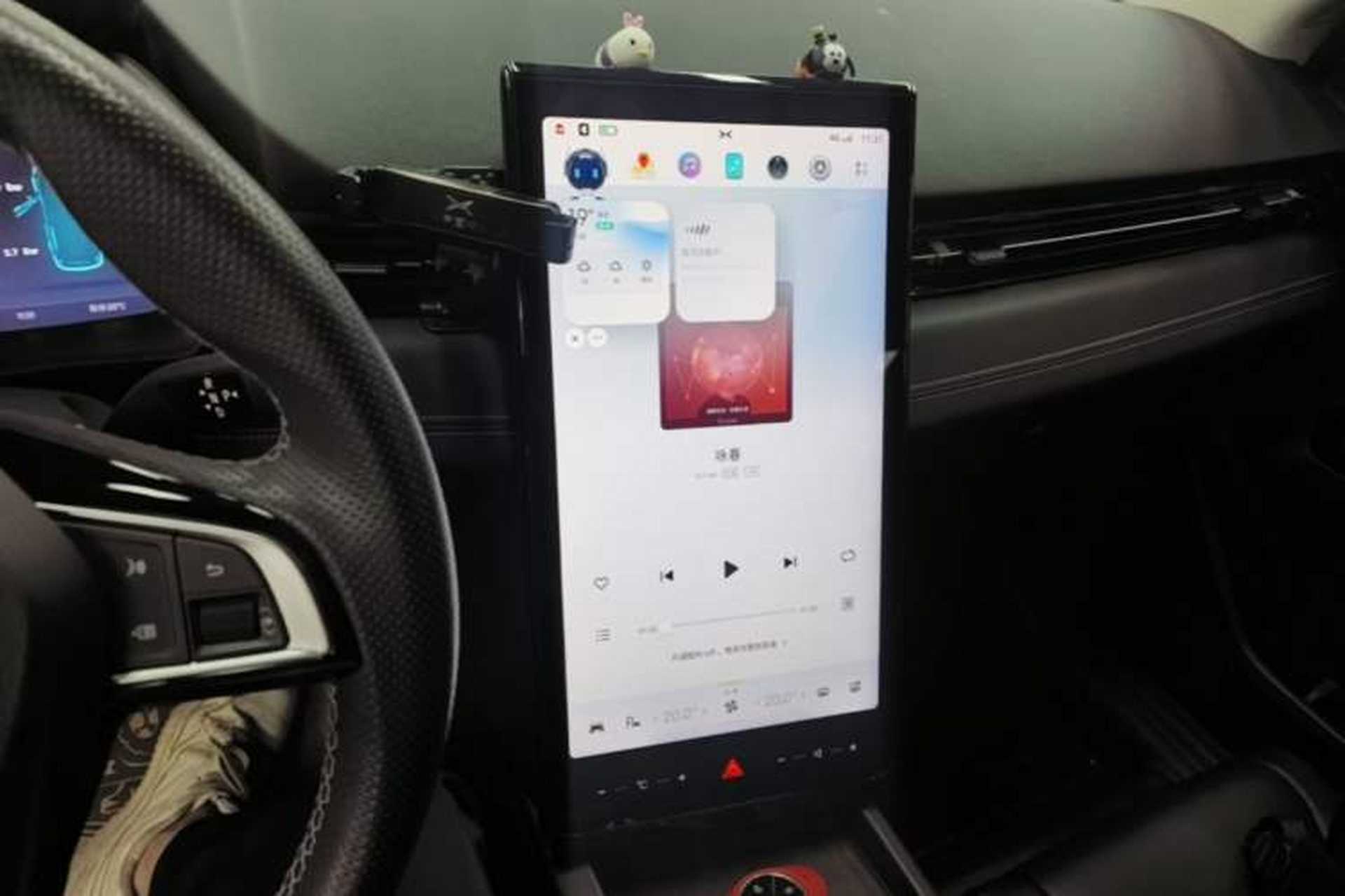 Used XPeng G3 2020 460i Luxury Edition Audio And AC Panel