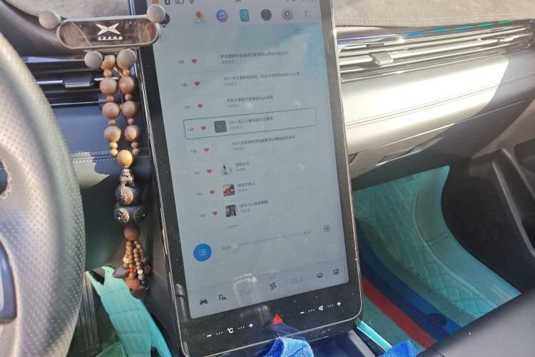 Used XPeng G3 2020 520i Luxury Edition Audio And AC Panel