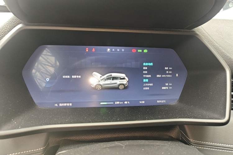Used XPeng G3 2020 520i Enjoyment Edition Instrument Cluster