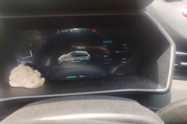 Used XPeng G3 2020 460i Luxury Edition Odometer Close Up