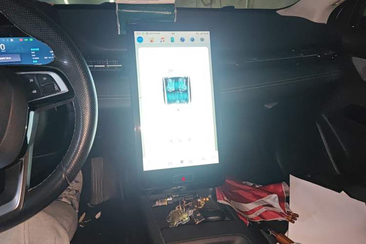 Used XPeng G3 2020 520 Luxury Edition Audio And AC Panel