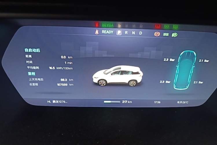 Used XPeng G3 2020 520i Luxury Edition Instrument Cluster