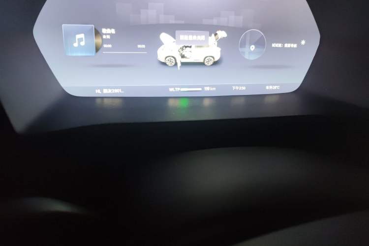 Used XPeng G3 2021 G3i 460N Odometer Close Up