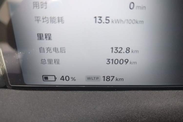 Used XPeng G6 2023 580 Long-Range Max Odometer Close Up