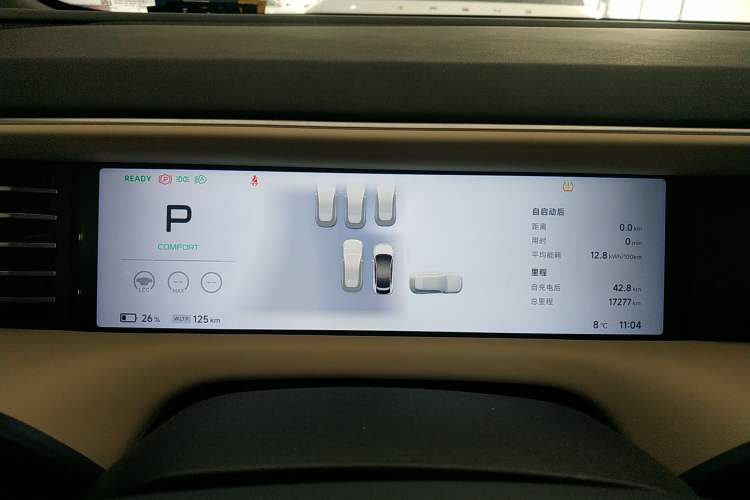 Used XPeng G6 2023 580 Long-Range Max Instrument Cluster