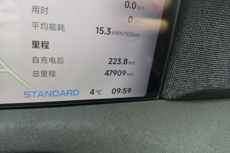Used XPeng G6 2023 755 Ultra-Long Range Pro Odometer Close Up